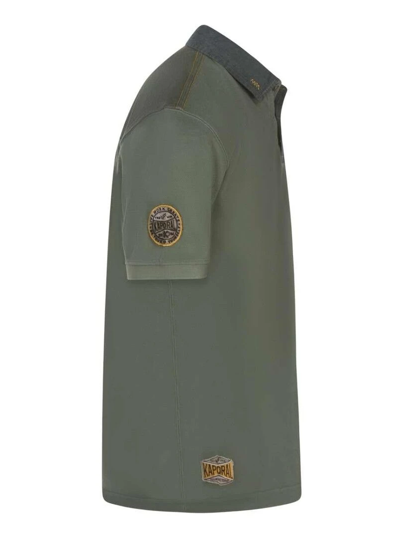 KAPORAL   Polo en maille piqué   Kaki