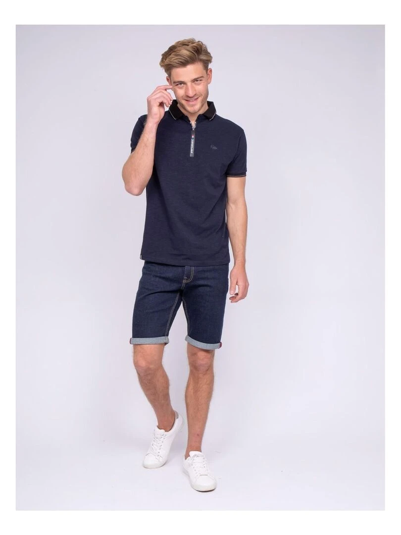 Polo PAMATIS   Bleu marine