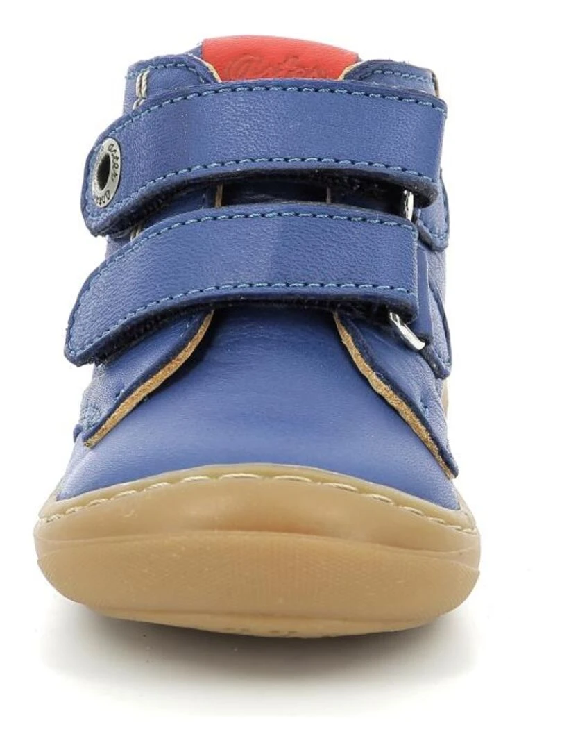 Bottillons Cuir Chyo   Bleu