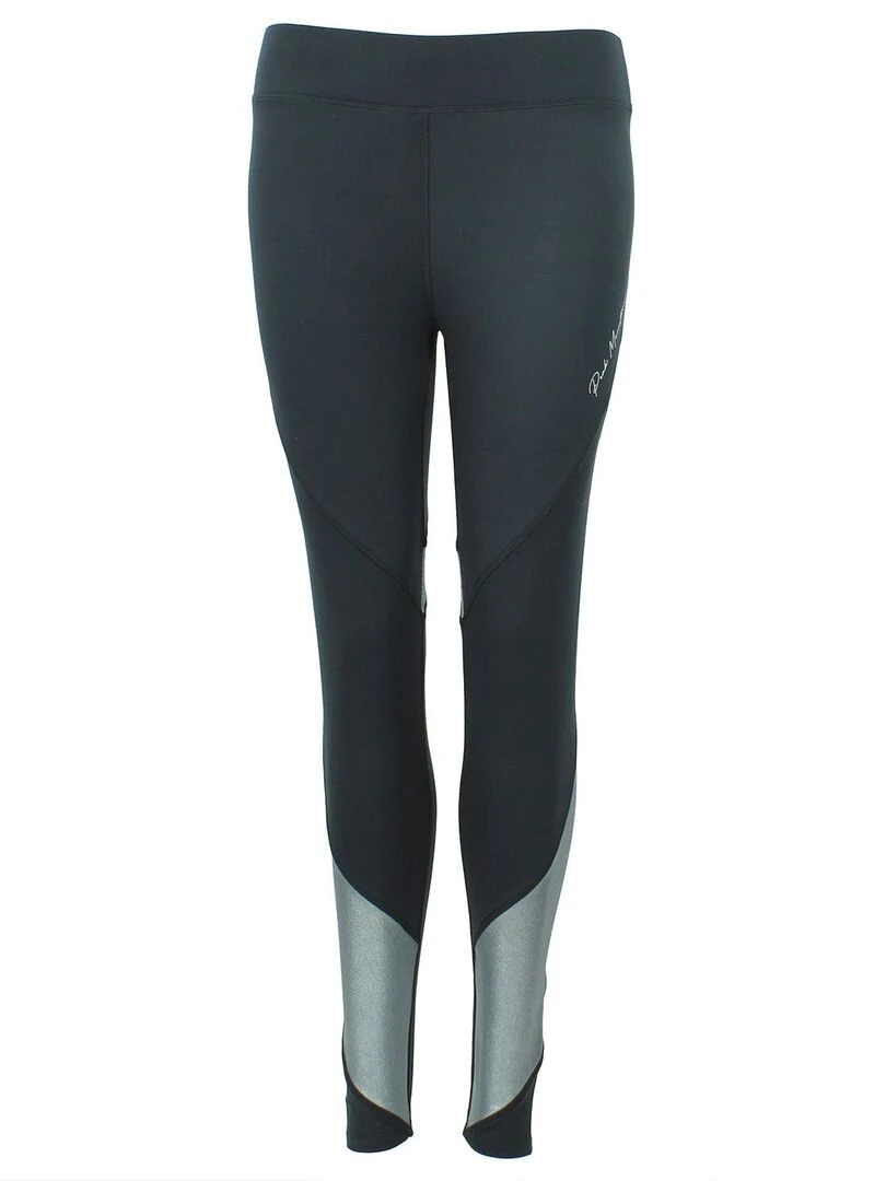 Legging technique femme ATHLETE Noir Argenté