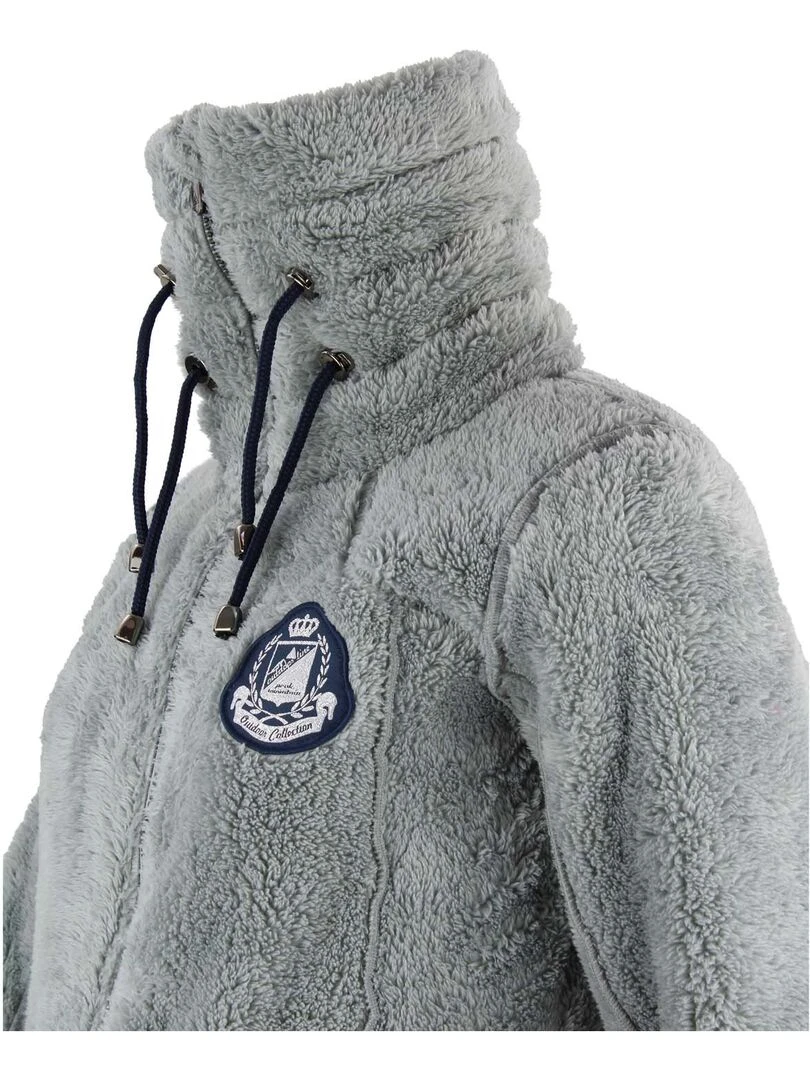 Blouson polaire femme ASANA   Gris