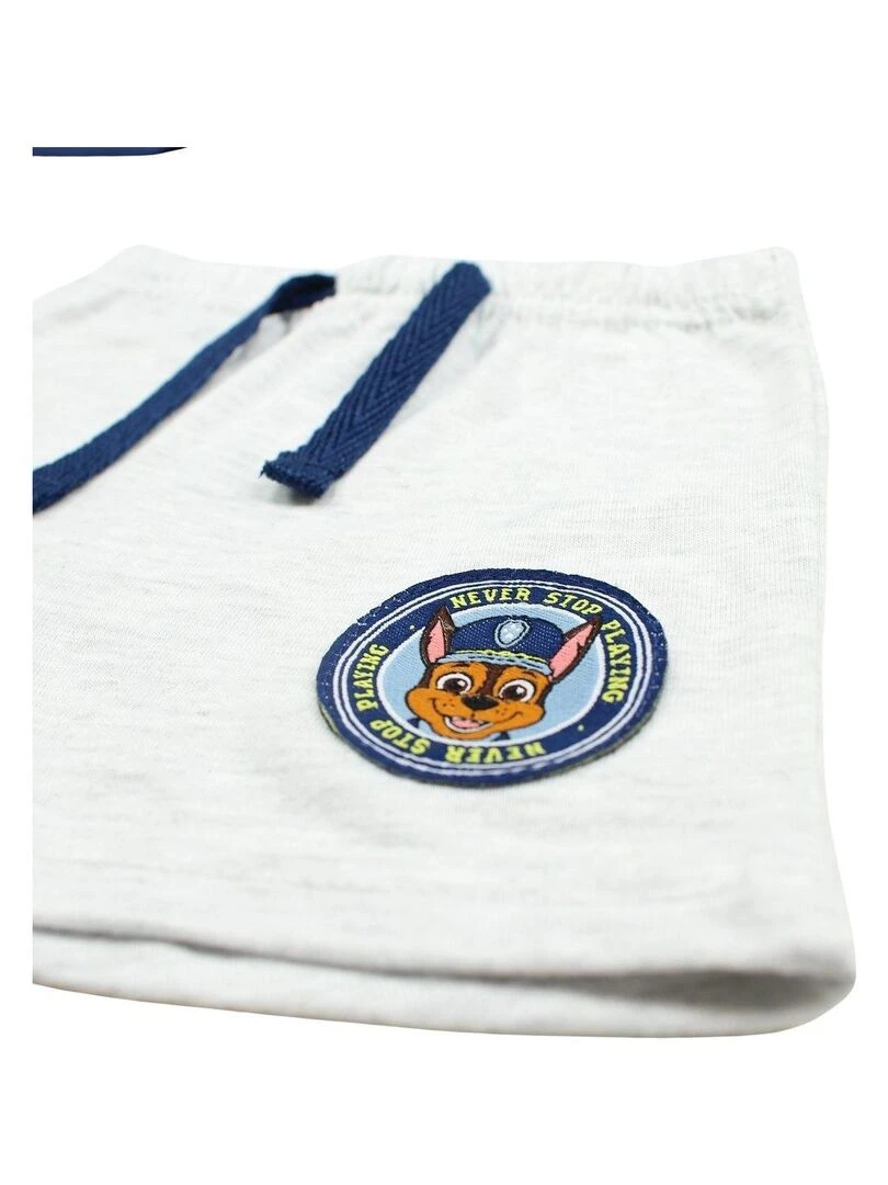 Paw Patrol   Ensemble T shirt short bébé garçon Imprimé Lilo Et Stitch   Bleu