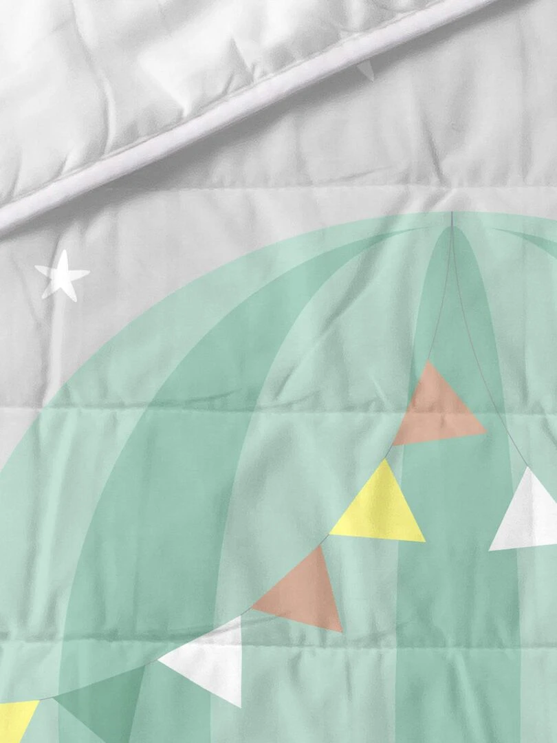 Couvre lit Air balloon "Happyfriday"   Multicolore