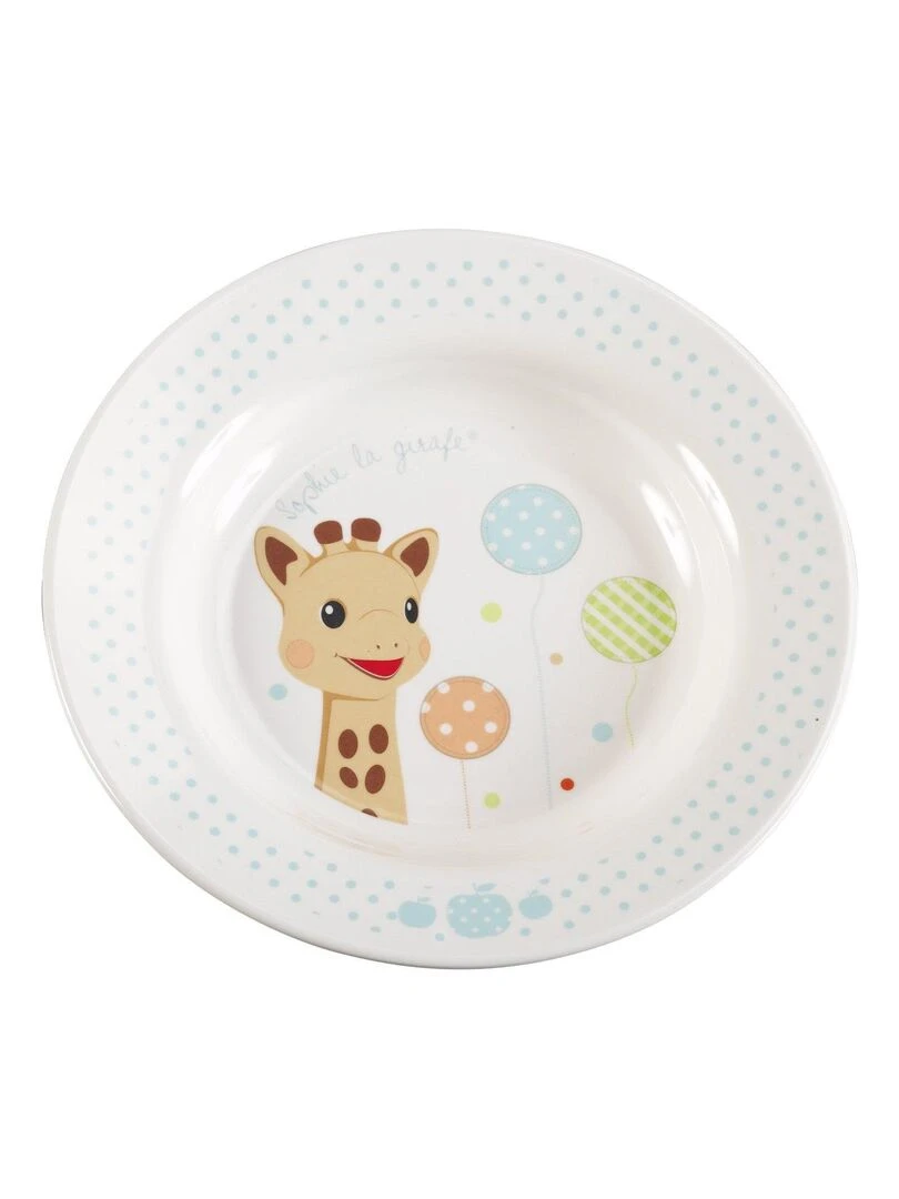 Coffret repas Sophie la girafe : Les ballons Bleu