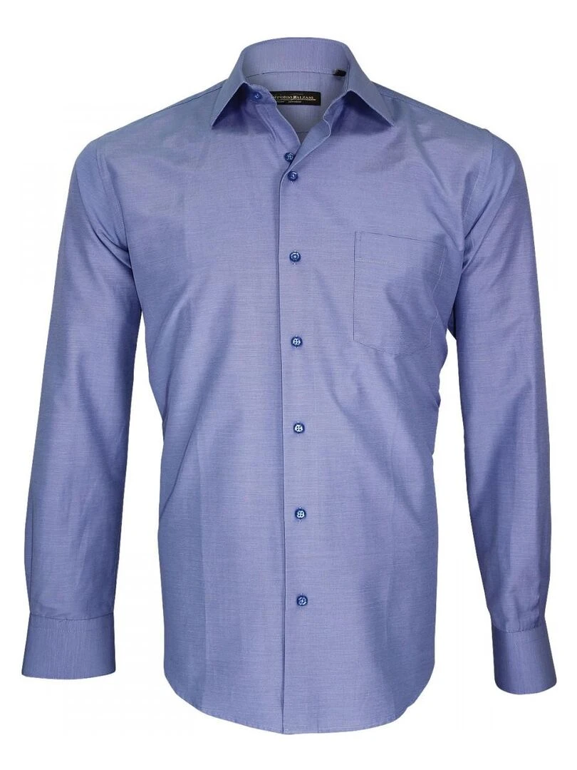 Chemise fil à fil CLASSICO Bleu