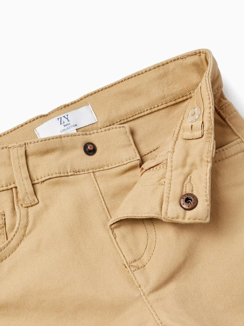Pantalon En Sergé De Coton Pour Bébé Garçon  MATISSE   Beige