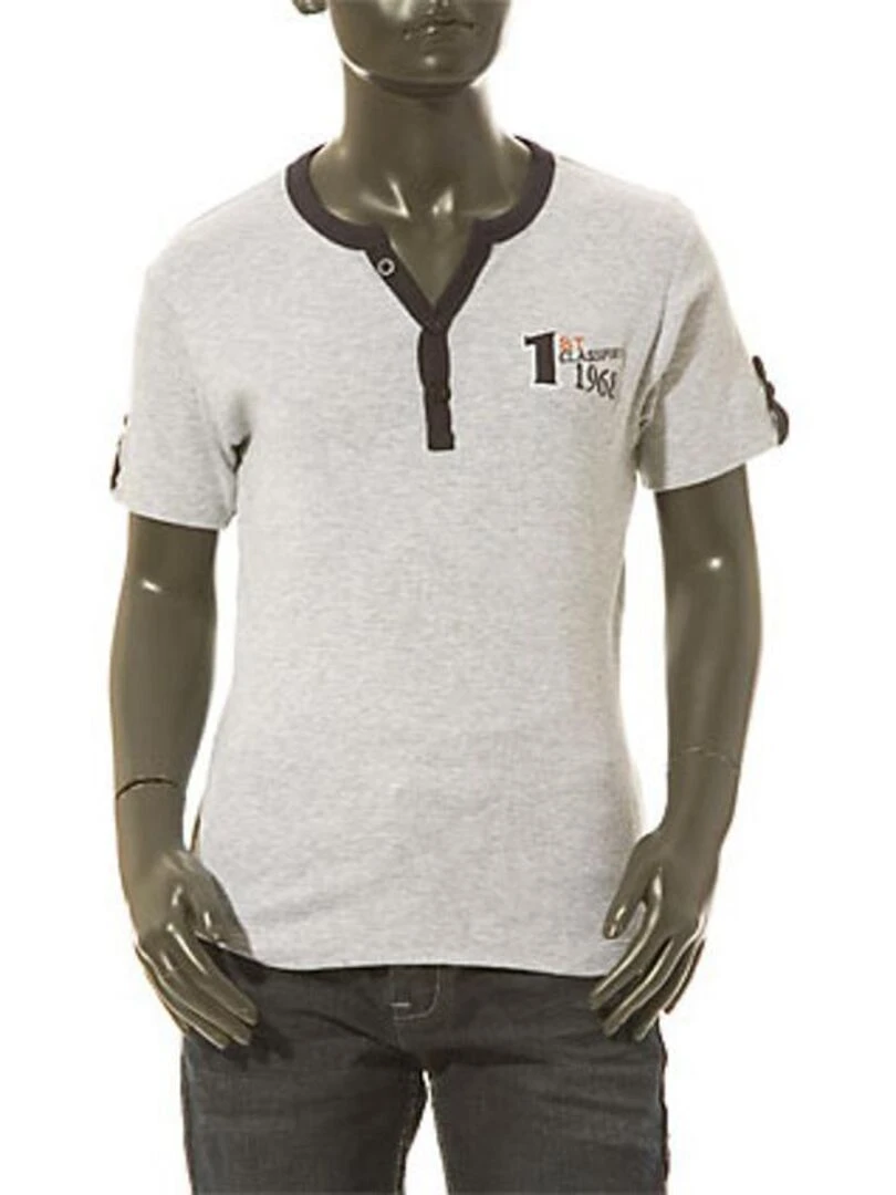 T Shirt RG 512 RGI 439 Gris Chiné Gris