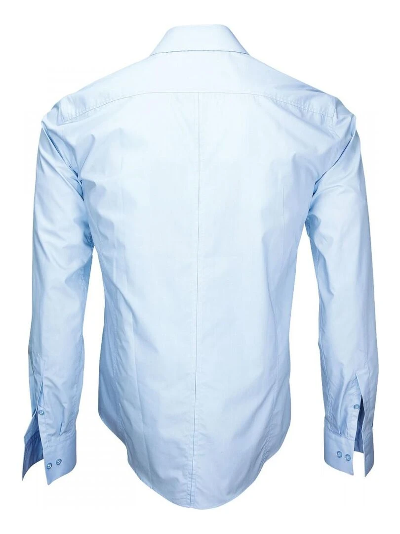 Chemise double fil 120/2 LUXURY Bleu