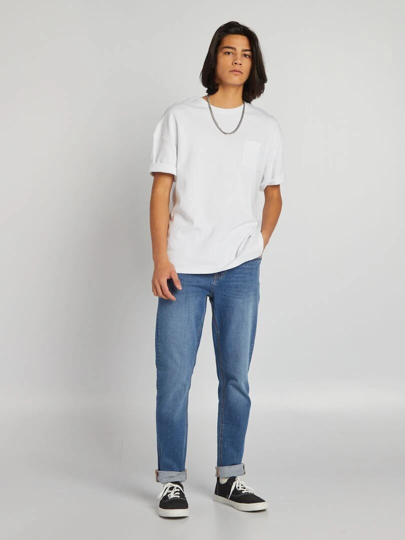 Jean droit Double stone