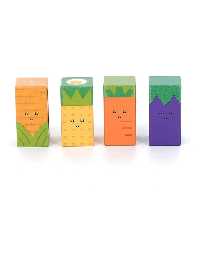 Cubes sonores en bois : fruits Andy Westface N/A