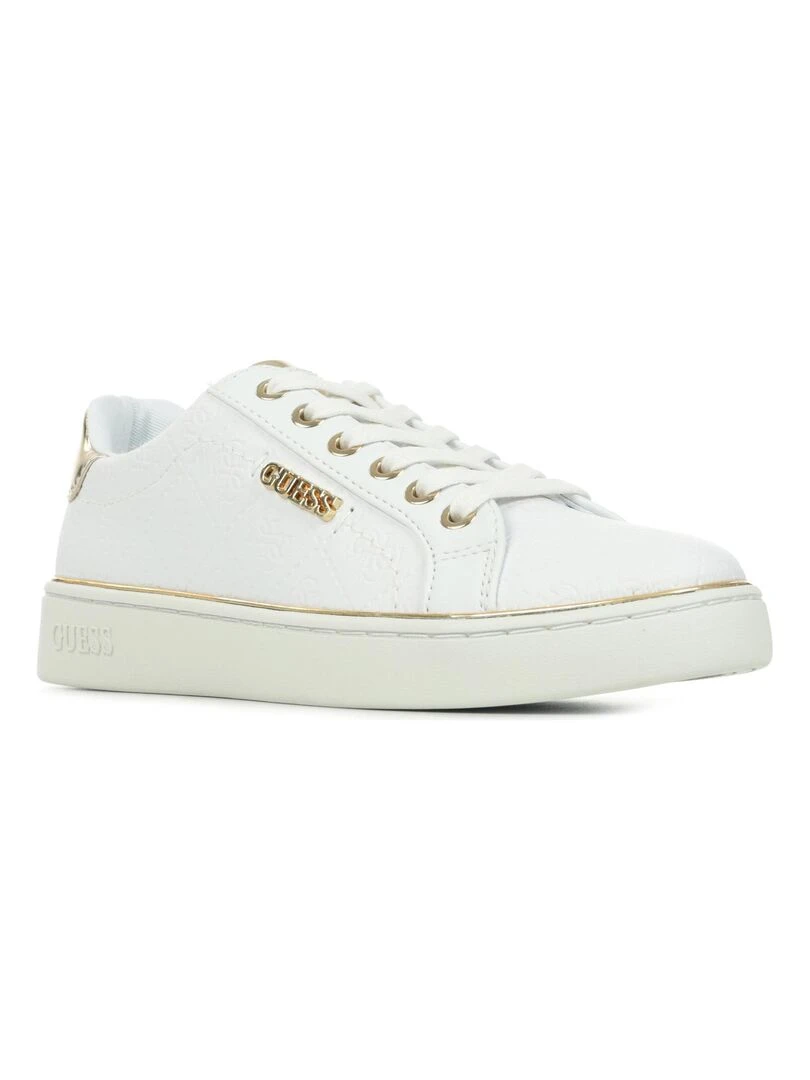 Baskets Guess Beckie Blanc Doré