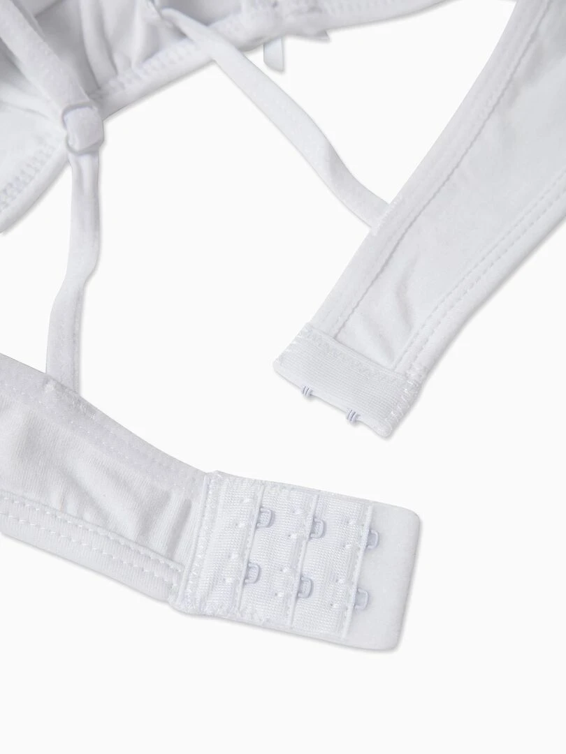 2 Soutiens Gorge Fille ESSENTIALS LINE Blanc