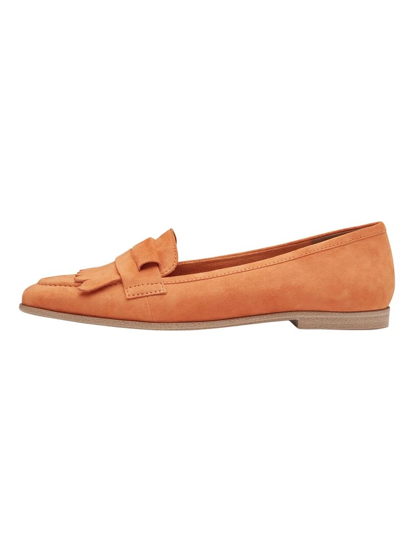 Mocassin Cuir Tamaris Orange