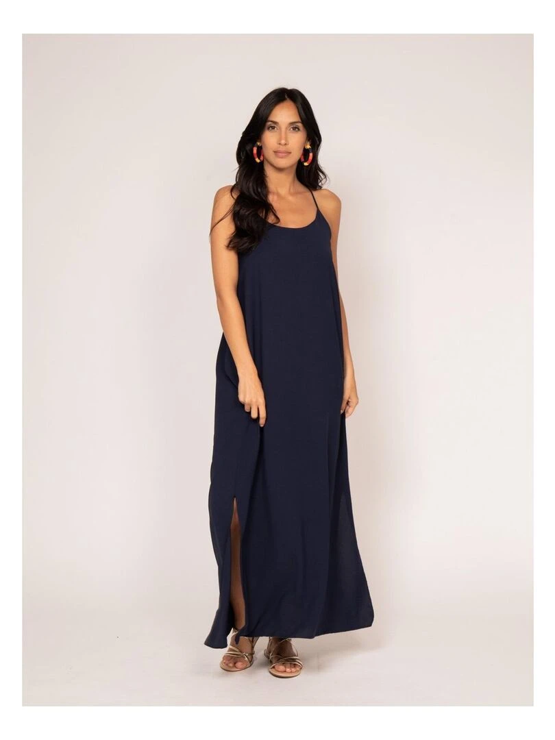 Robe longue IGGY   Bleu marine