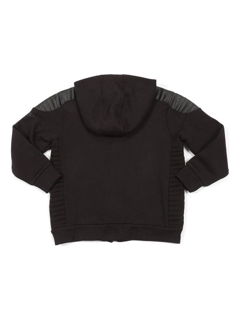 SWEAT ZIPPE CAPUCHE WEST BOY   Noir