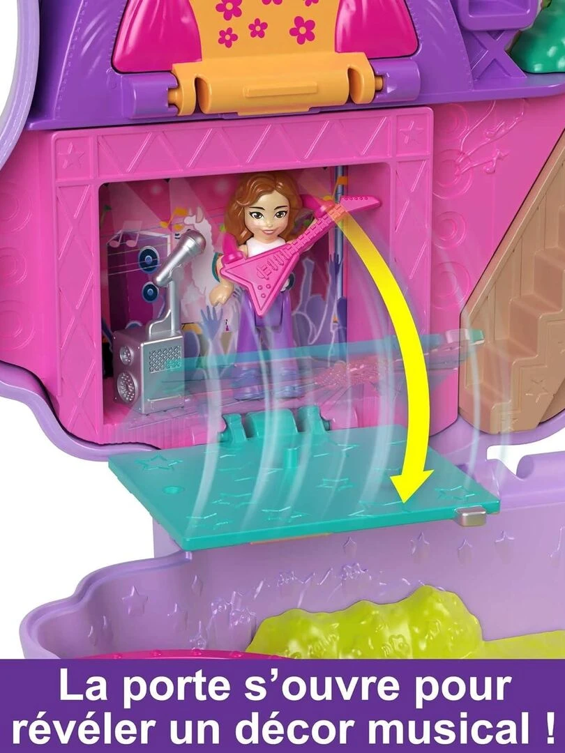 Polly Pocket   Coffret aventures du Lama avec 2 mini figurines et 13 accessoires   N/A