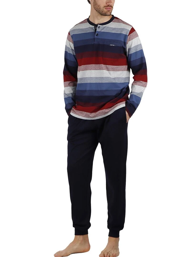 Pyjama pantalon et haut Rayas Sleeper Bleu