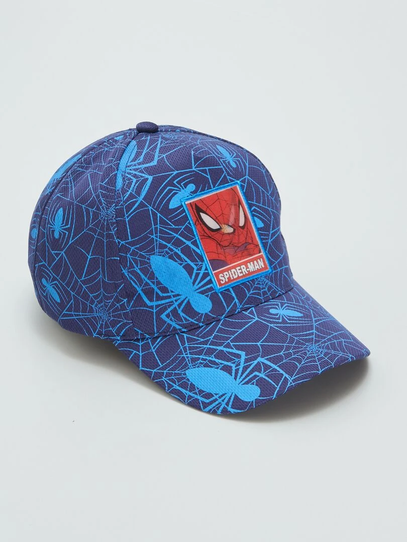 Casquette en toile 'Spider Man' 'Marvel' bleu