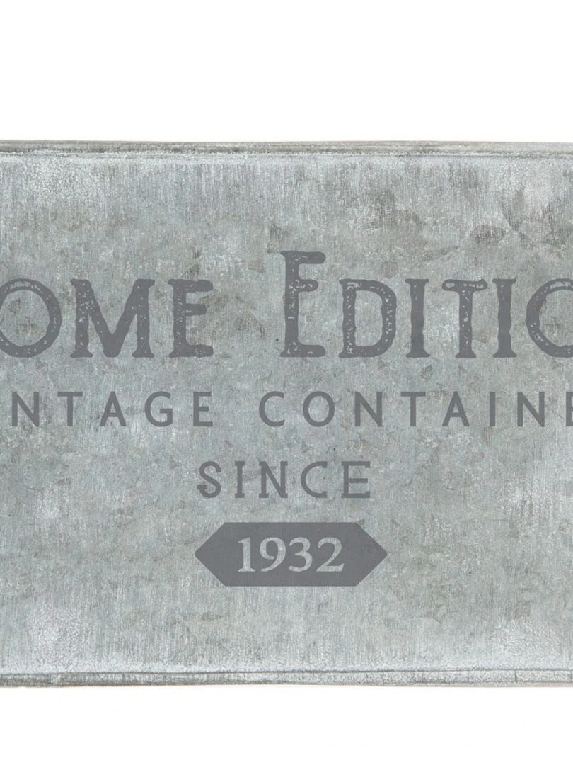 Porte plante en métal Home Edition Gris