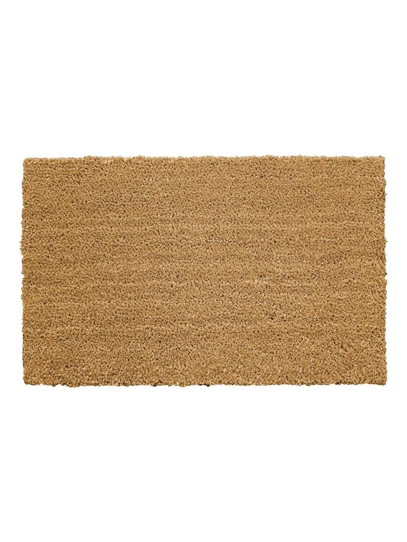 Paillasson coco uni paco naturel Marron