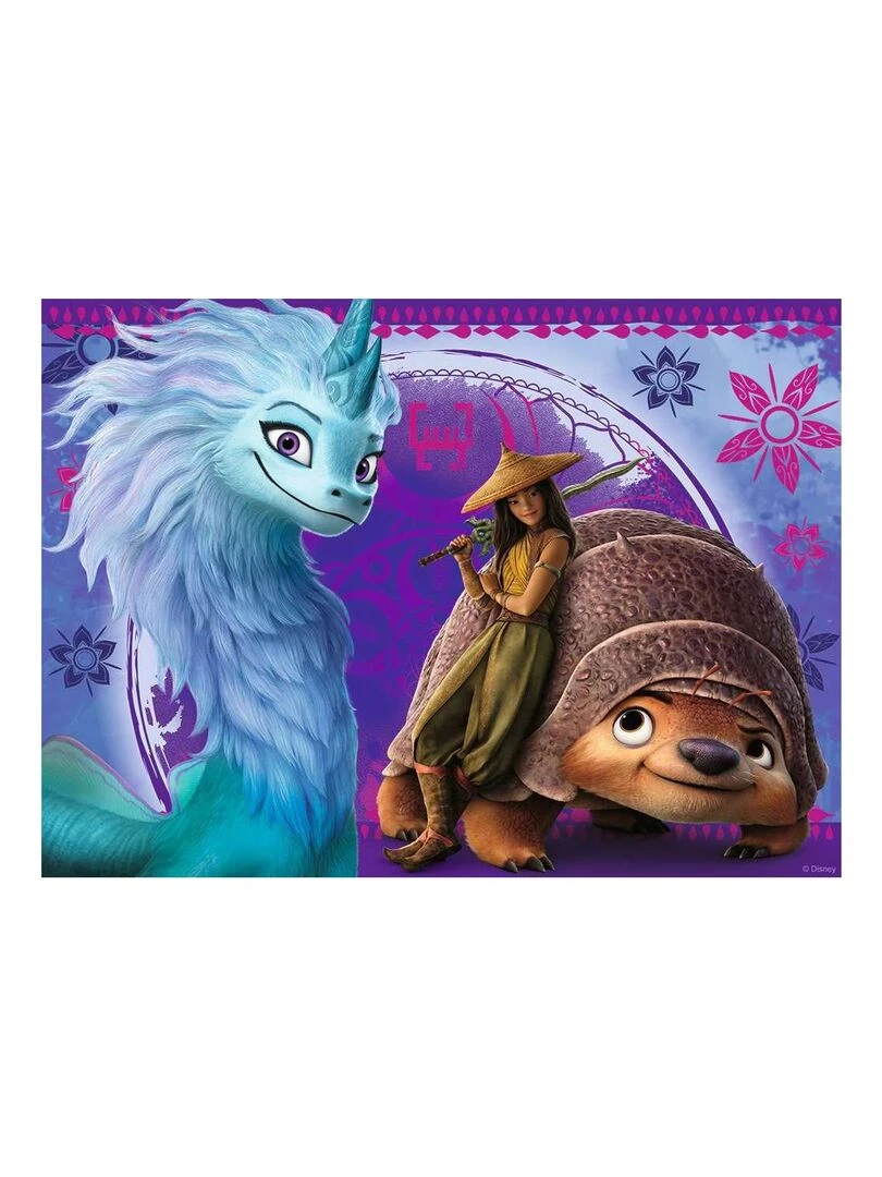 Puzzle 100 p XXL Le monde fantastique de Raya / Disney Raya et le dernier dragon N/A