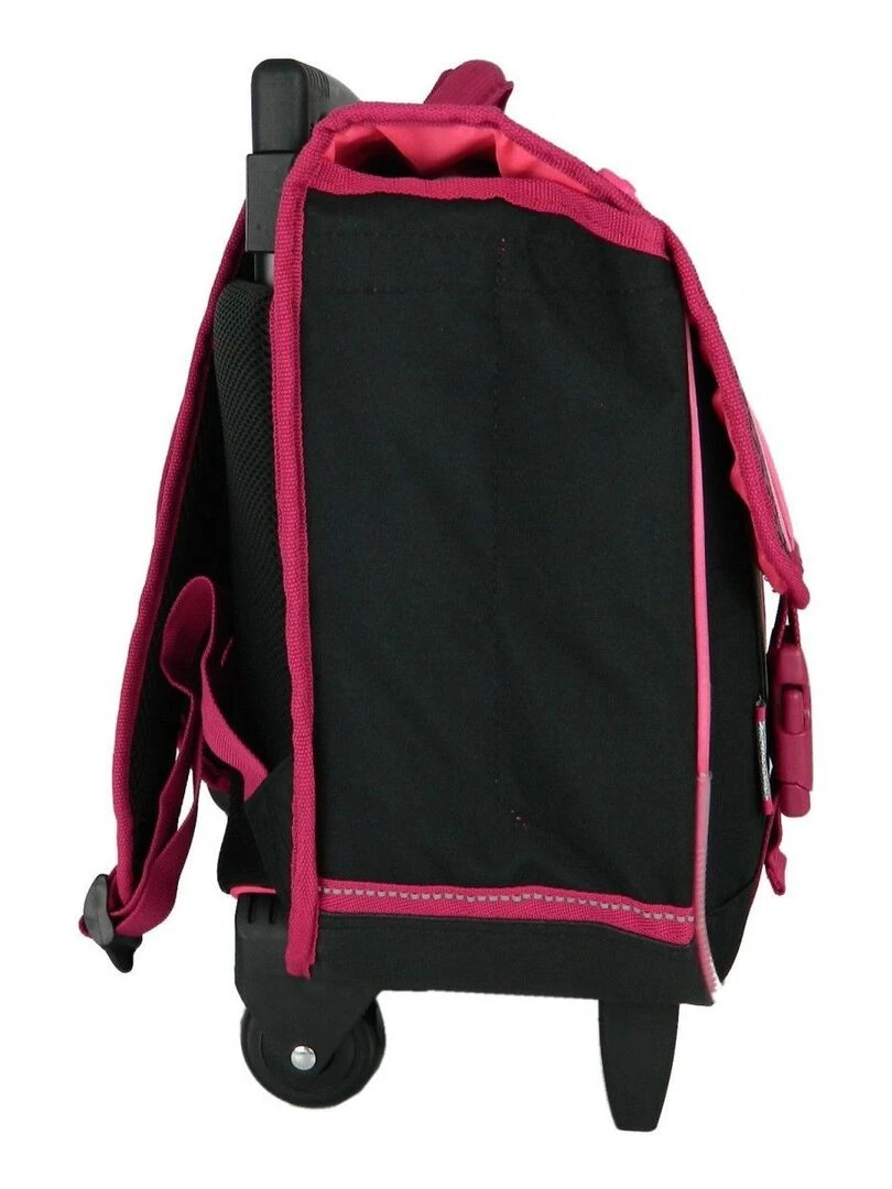 Cartable à roulettes Cybel Cheval Licorne 38cm Rose   Rose