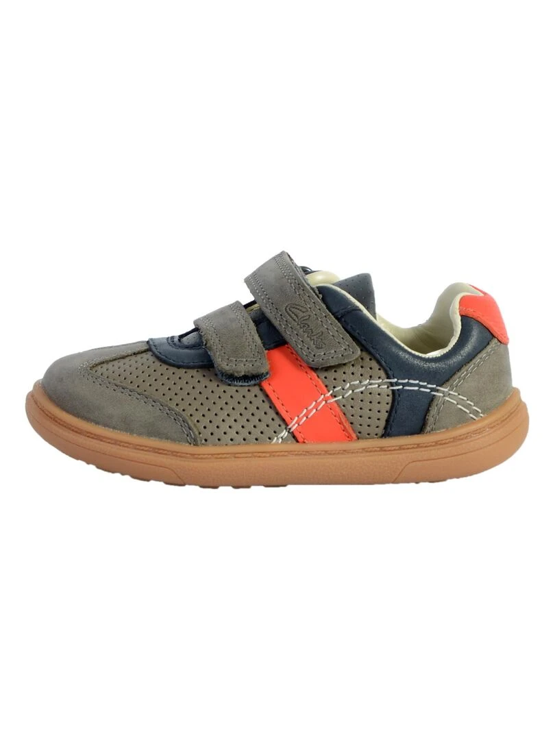 Basket Enfant Clarks Flash Metra T Gris