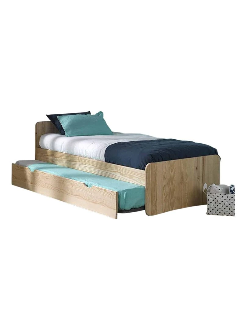 Lit gigogne Spike AKITEN RETAIL Marron