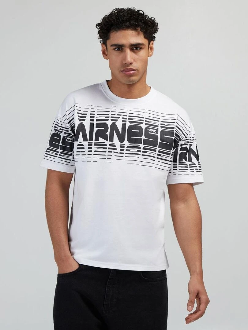 TEE SHIRT OVERSIZE AMERIGO Airness Blanc