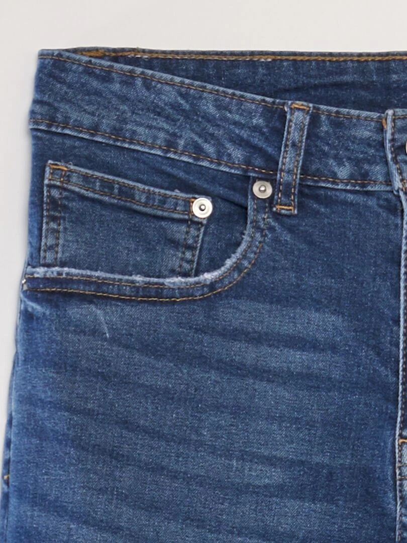 Jean slim à 5 poches   L34   Stone