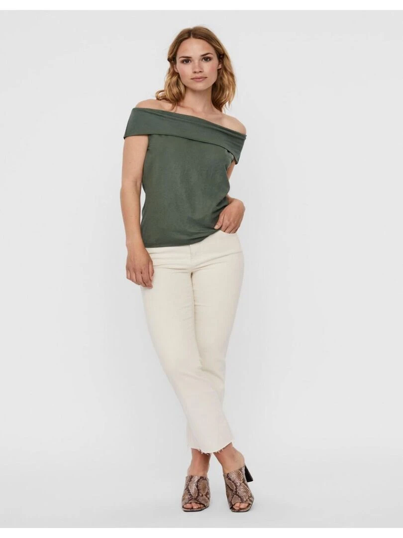 Top Vero Moda Vert