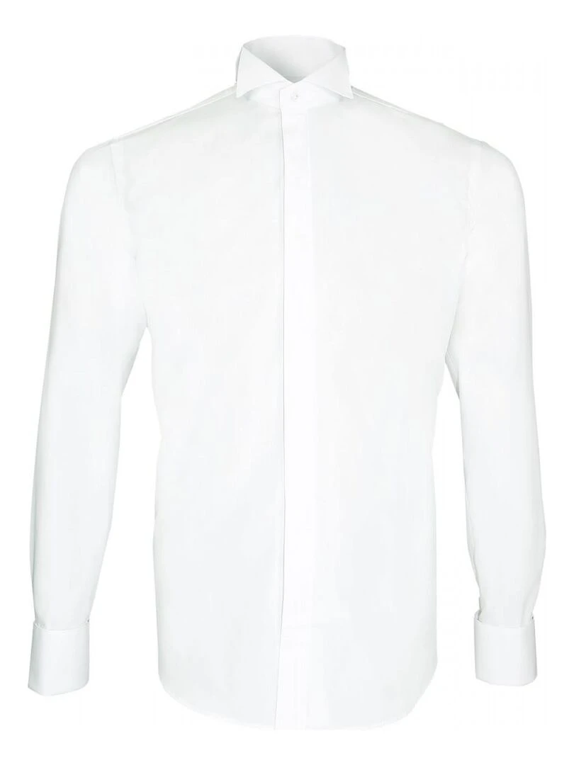 Chemise col cassé PREMIUM Blanc