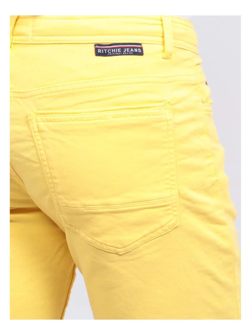 Bermuda chino BANDAL   Jaune