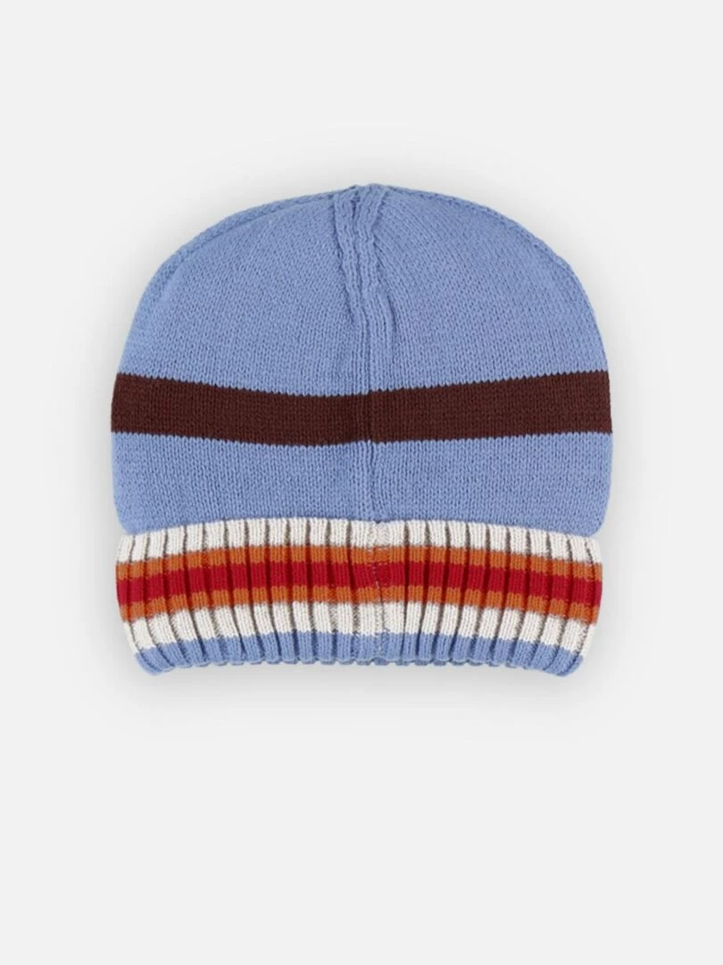 Bonnet tricot ibiza Noukie's Bleu