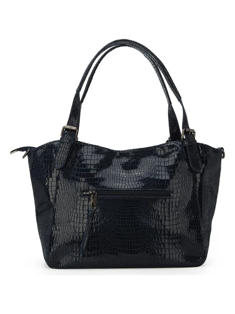 INFINITIF   SAC A MAIN CARLINE   Bleu foncé
