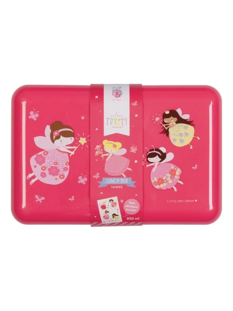 Lunch Box Fée Rose fushia