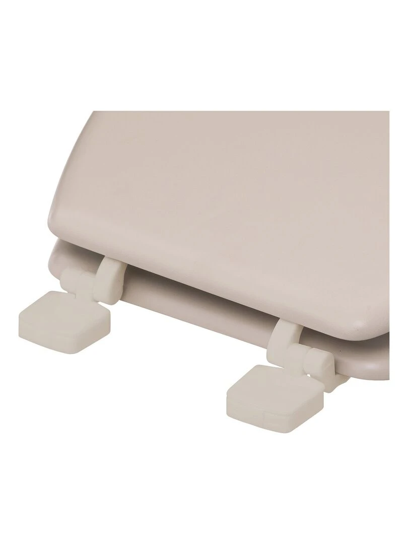 Abattant WC bois beige Beige