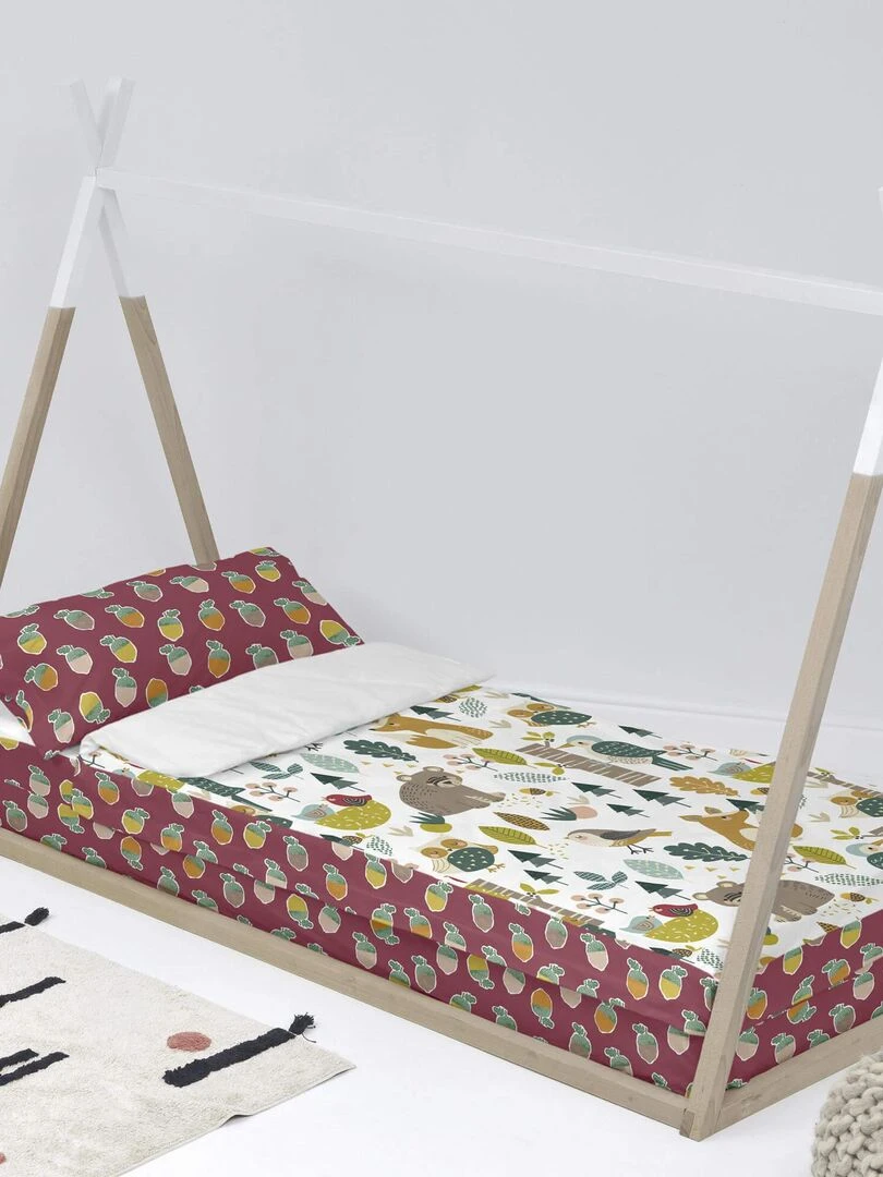 Couchage prêt à dormir Avec rembourrage Harvestwood "Happyfriday" Blanc Rose
