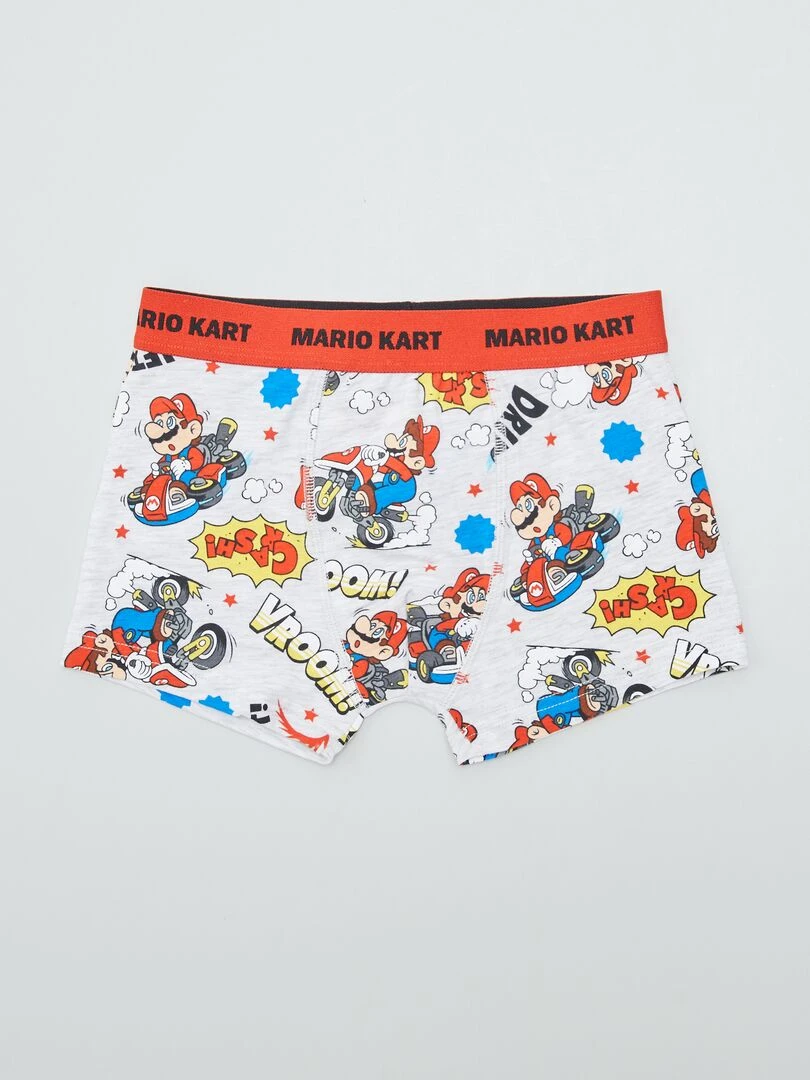 2 boxers 'Mario Kart'   Noir/rouge