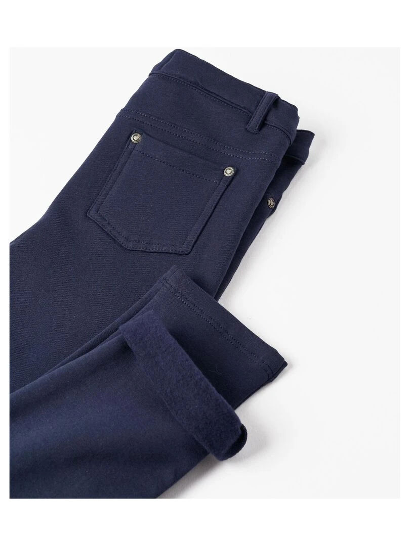 Jeggings en coton pour fille  NORTHERN CALLING   Bleu foncé