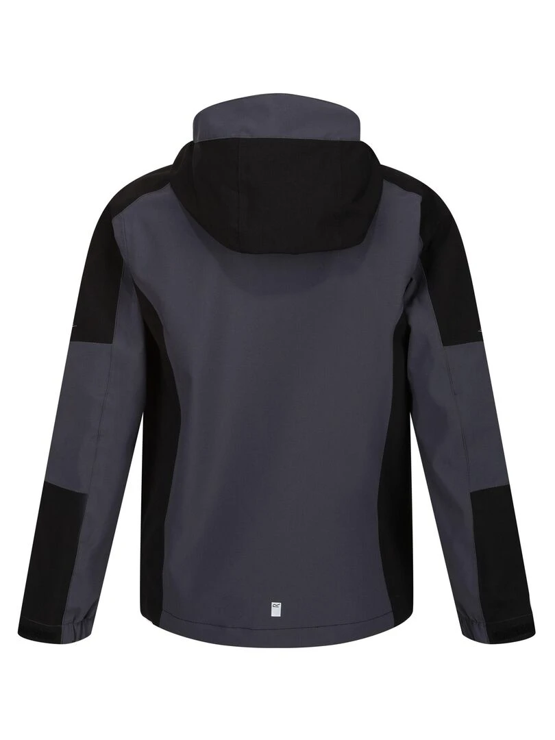 Regatta Veste imperméable HIGHTON Gris Noir Noir