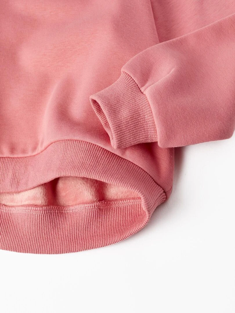 Pull en maille pour fille 'Sweet Dreamer'  SWEET FROSTY DREAMS   Rose clair