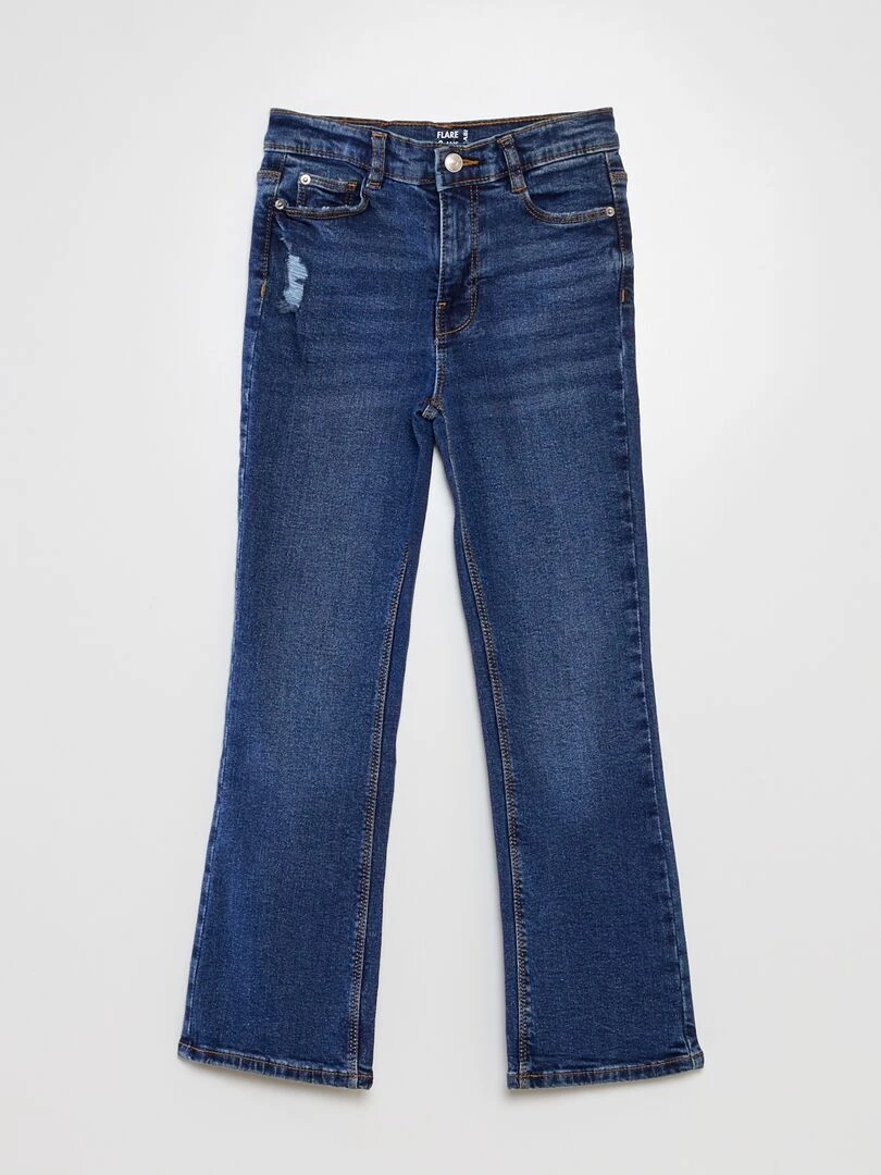 Jean flare Bleu