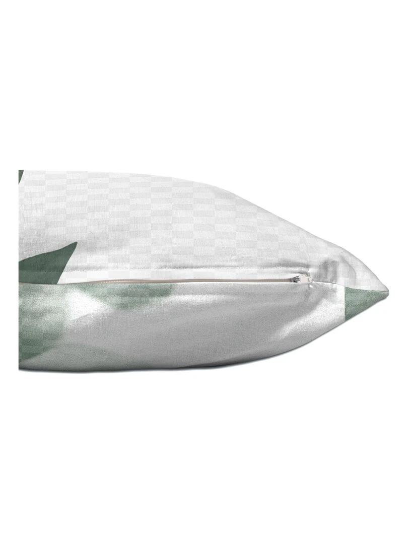 Housse de coussin La lune "Happyfriday"   Blanc