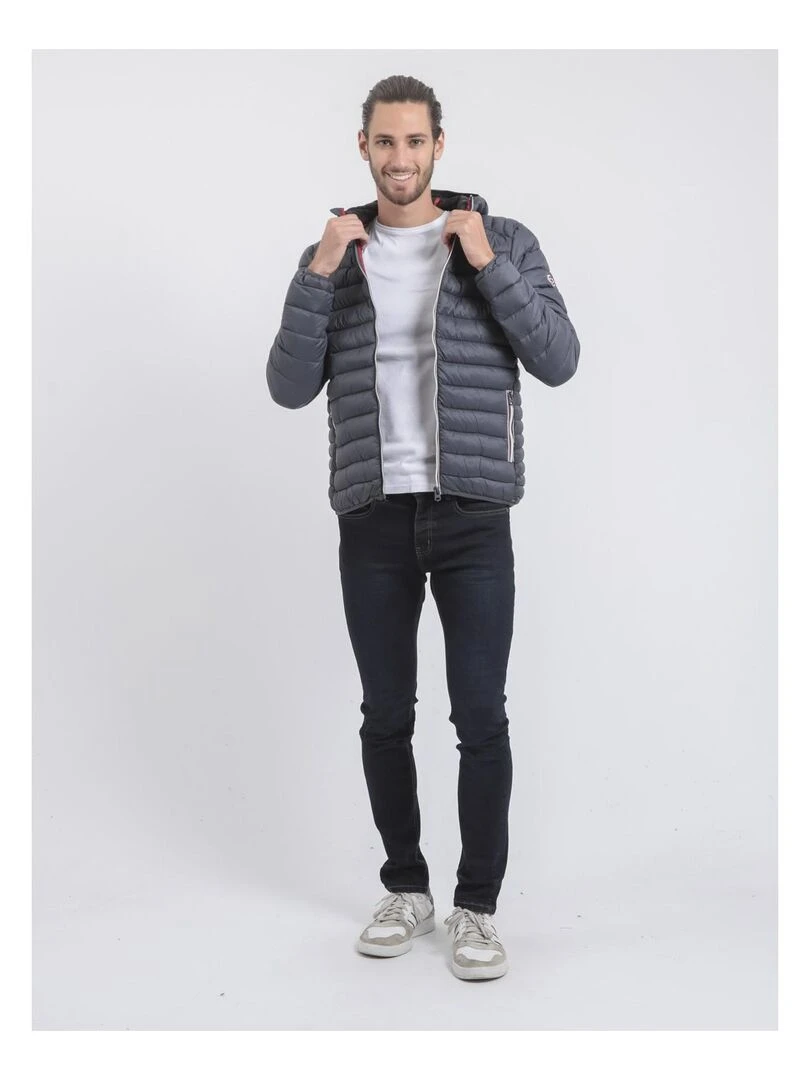 Doudoune légère capuche ZILLING   Gris