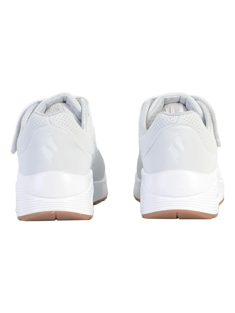 Basket à Scratch Enfant Skechers Air Blitz   Blanc
