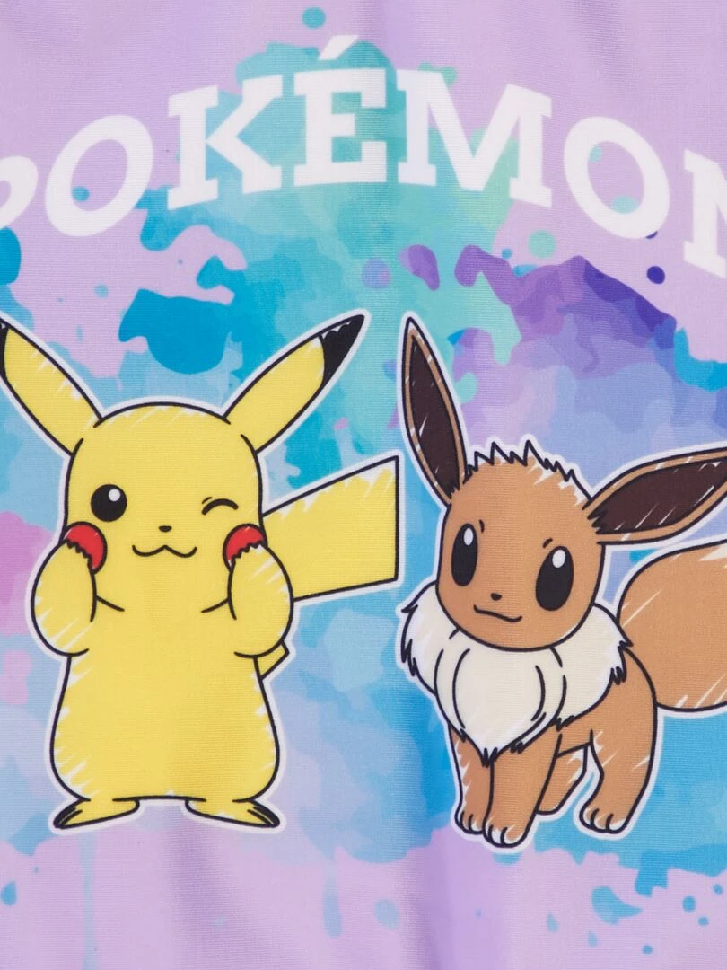 Maillot de bain 'Pokemon' 1 pièce Violet