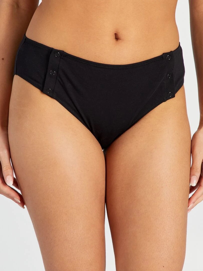 Lot de 2 culottes en jersey So Easy noir