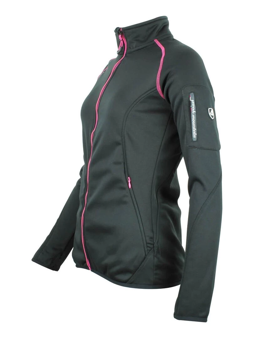 Blouson polarshell femme AMARO   Noir Noir
