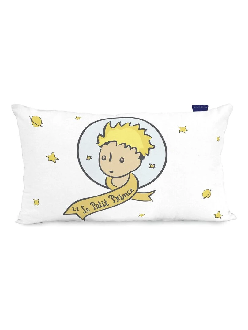 Housse de coussin Ses amis "Happyfriday"   Blanc